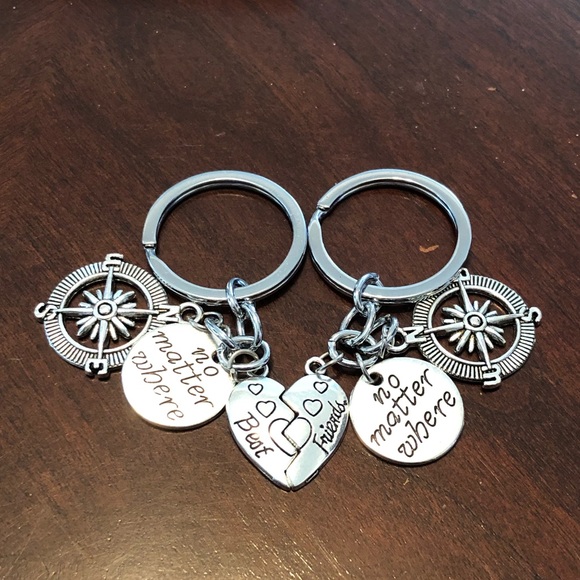 Best Friends Friendship Keychain Set - Picture 3 of 5